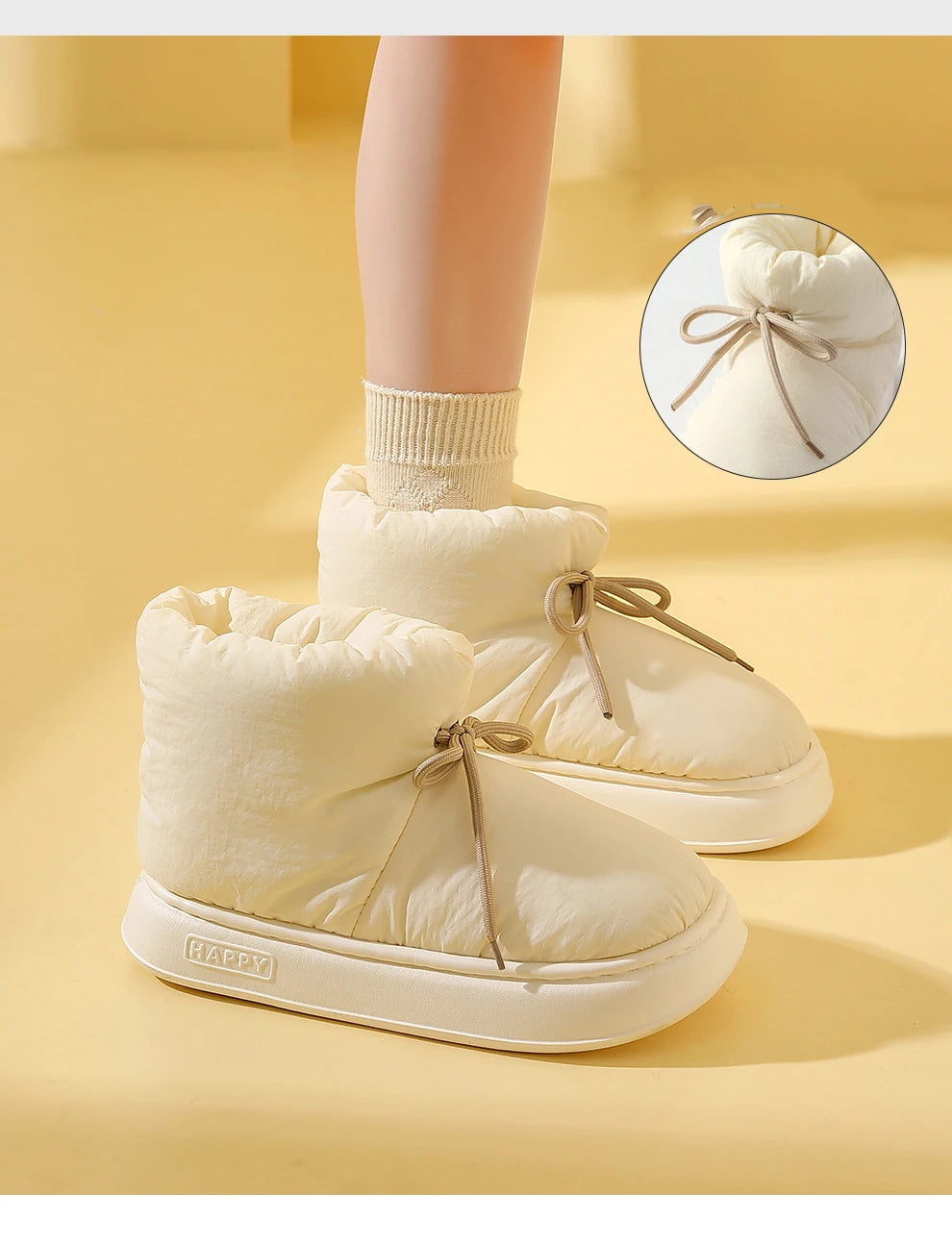 CozySlippers™ Winter High-Top Boots