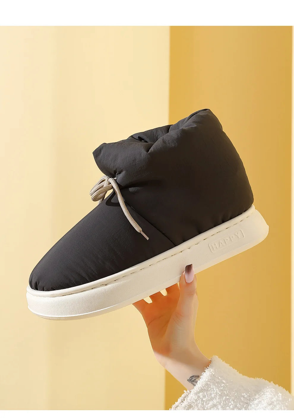 CozySlippers™ Winter High-Top Boots