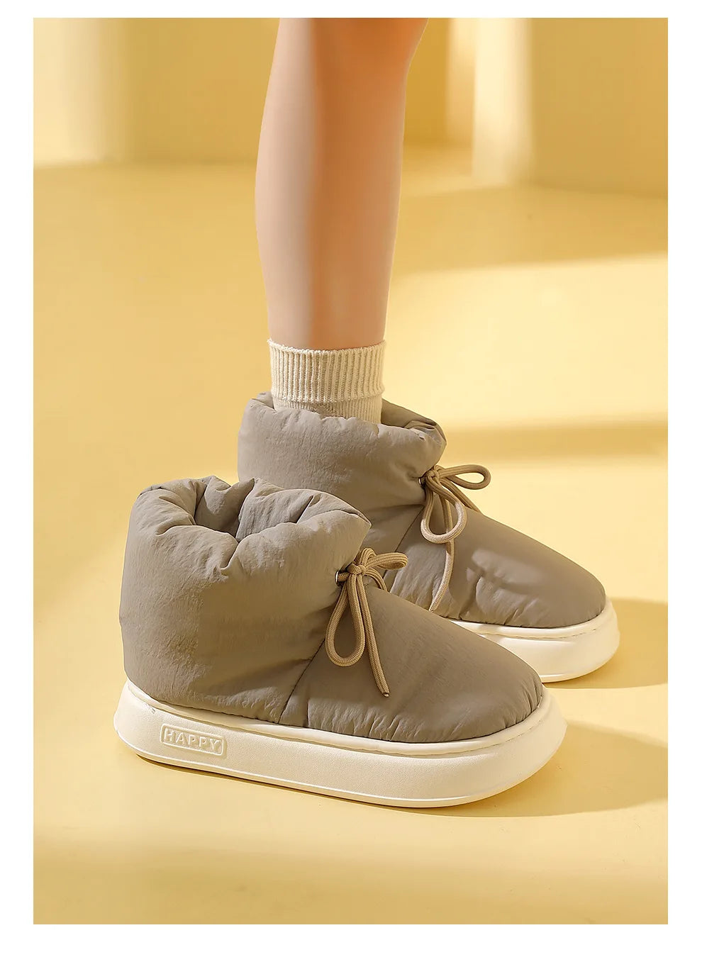 CozySlippers™ Winter High-Top Boots