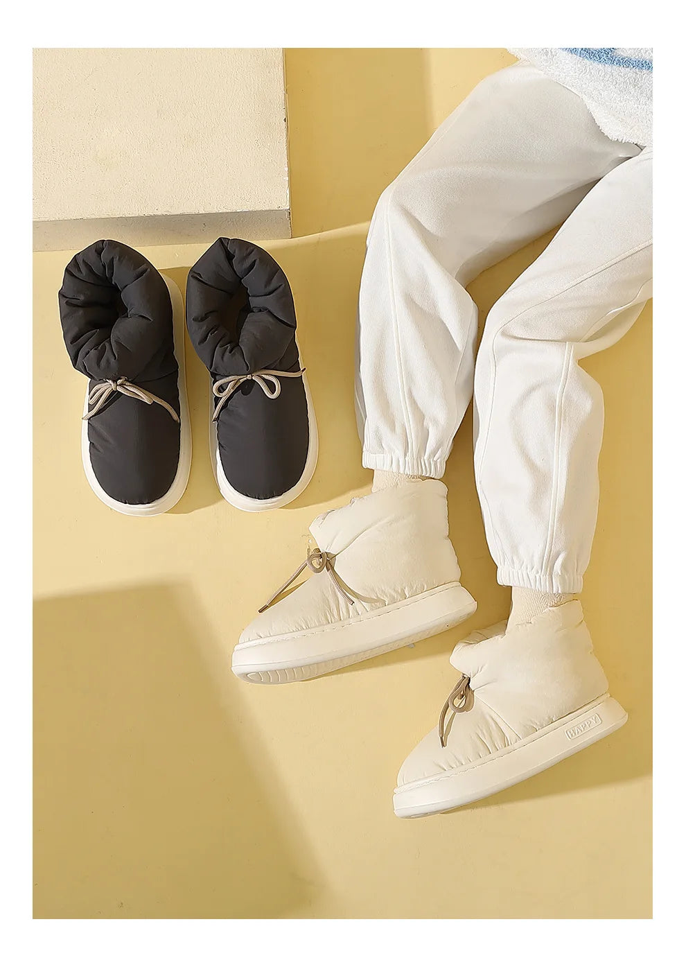 CozySlippers™ Winter High-Top Boots