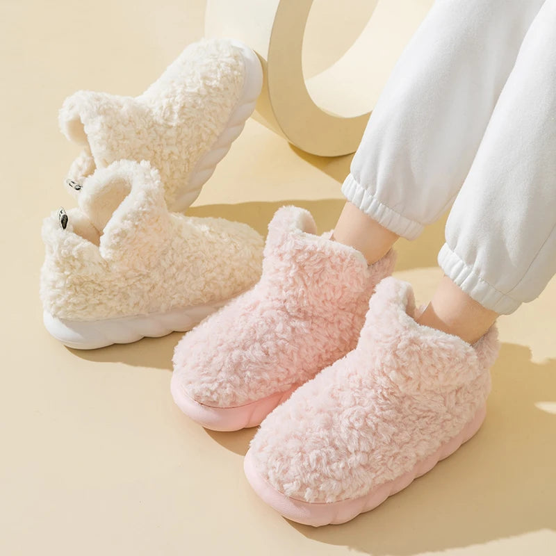 CozySlippers™ Plush Winter Slippers