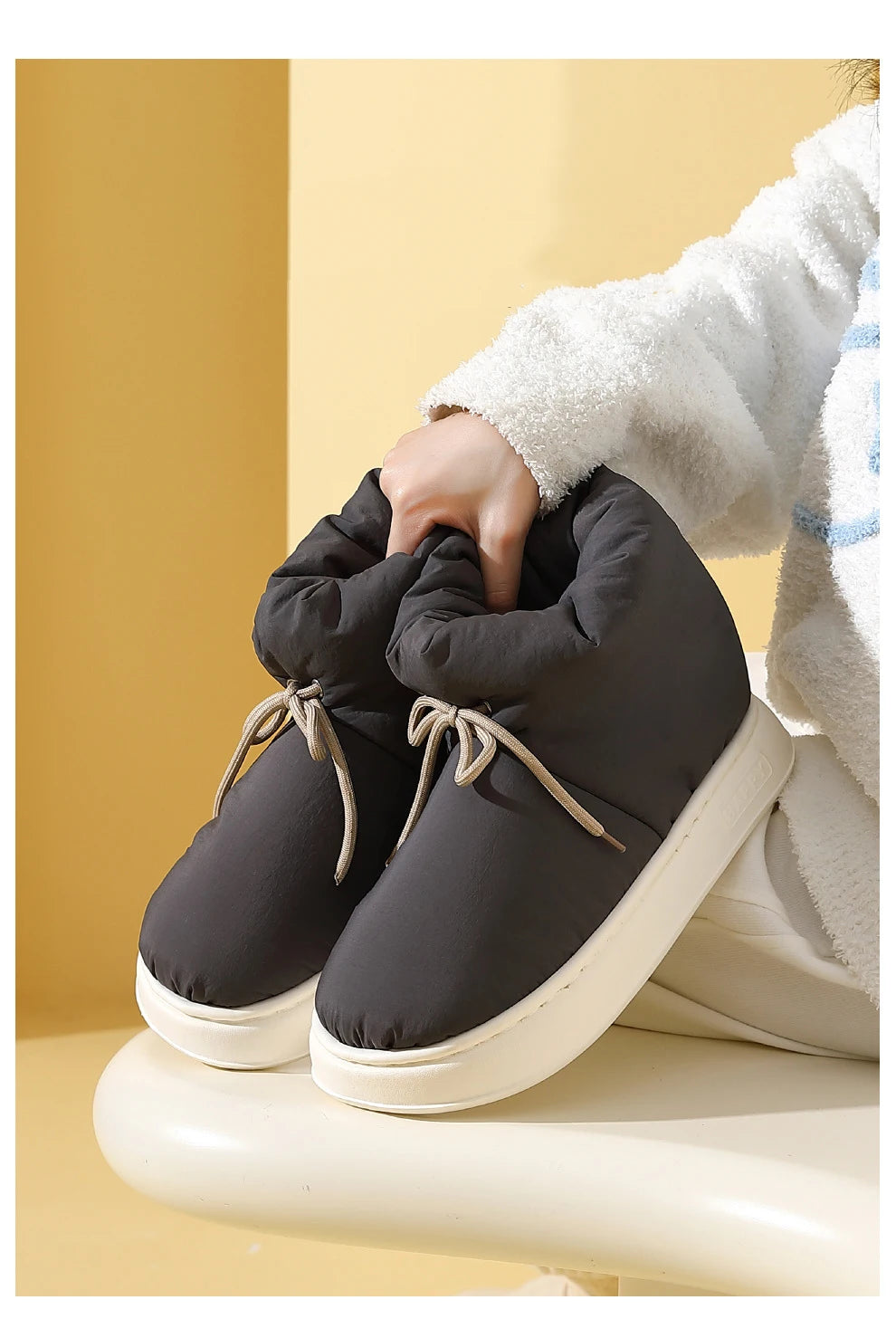 CozySlippers™ Winter High-Top Boots